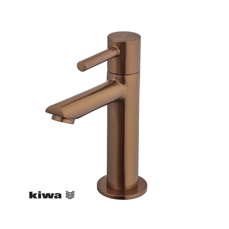 Luxe Fonteinkraan Wiesbaden Amador XL Hoog Geborsteld Brons Koper